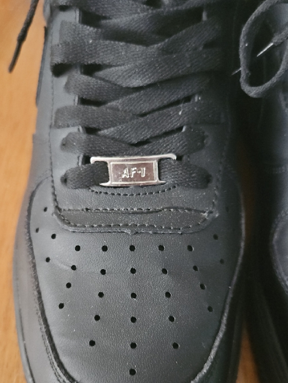 Men's Black Air Force One - Picture 7 of 7